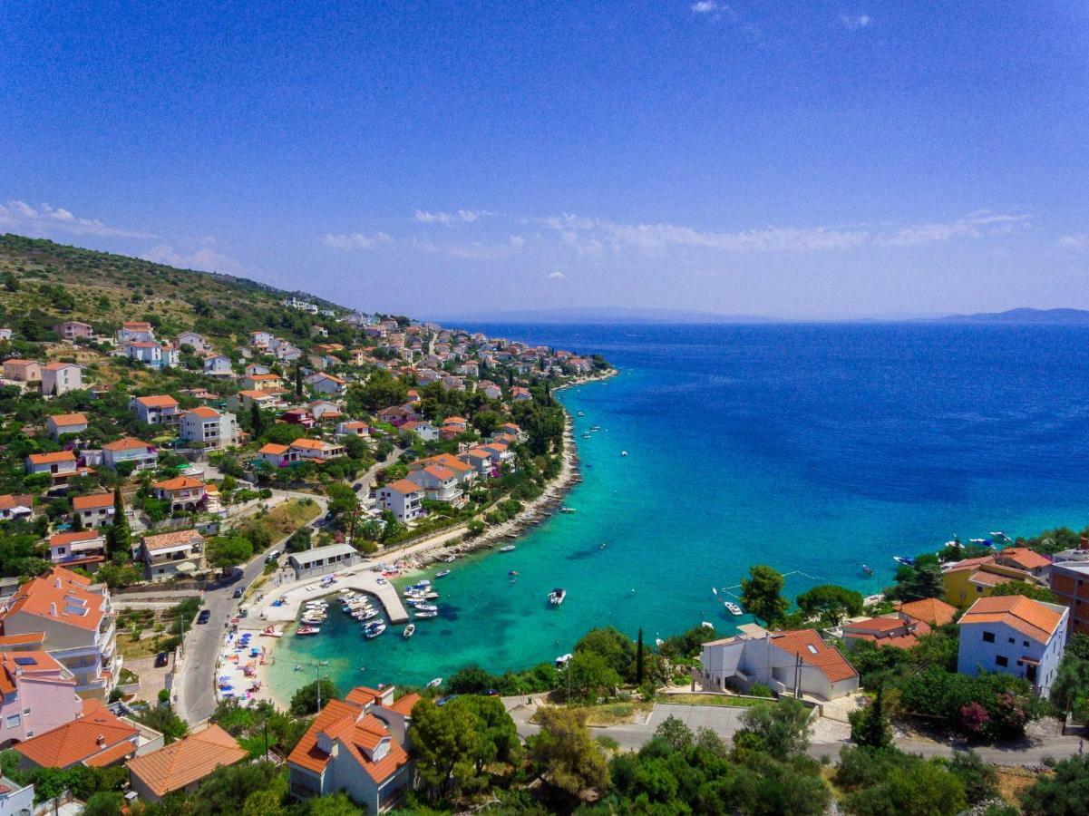 Villa Miholina - With Heated Swimming Pool تروغير المظهر الخارجي الصورة