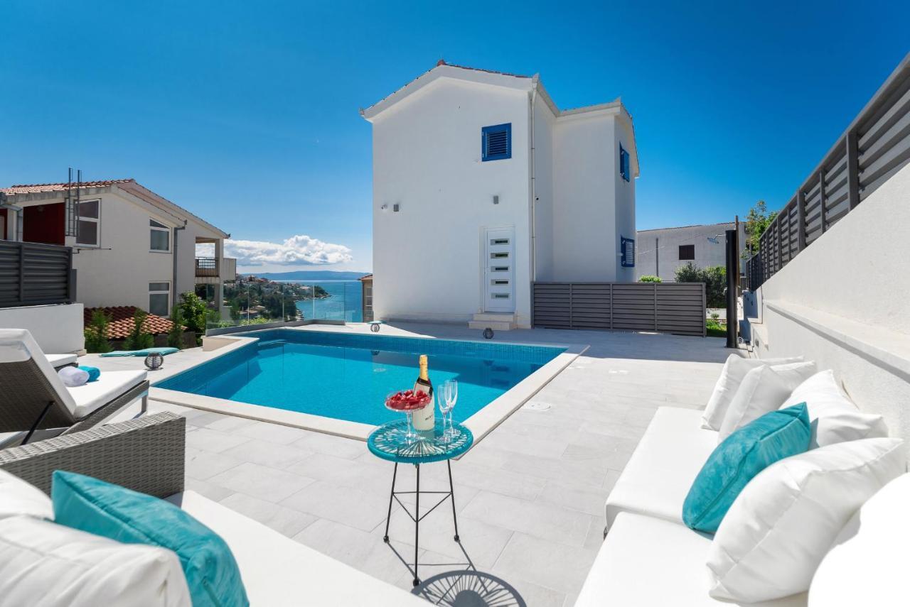 Villa Miholina - With Heated Swimming Pool تروغير المظهر الخارجي الصورة