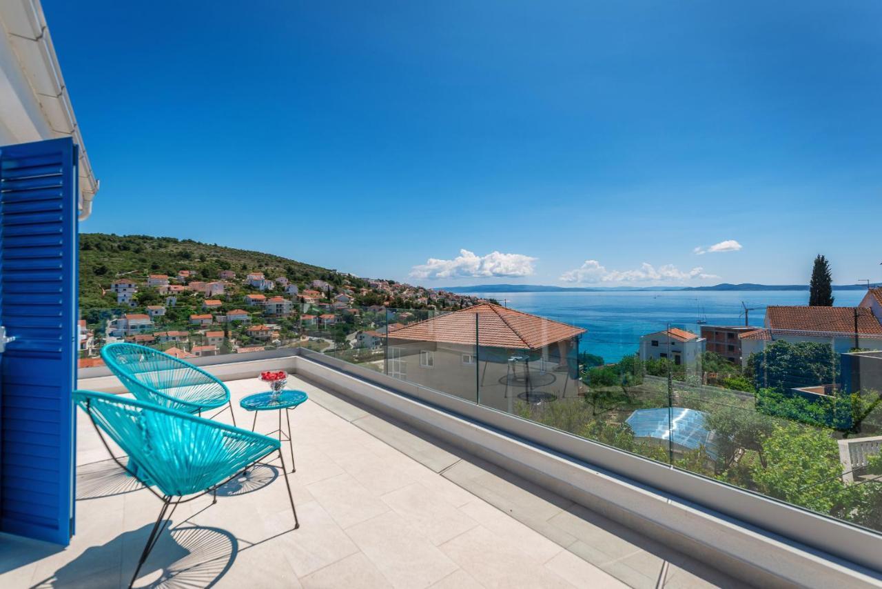 Villa Miholina - With Heated Swimming Pool تروغير المظهر الخارجي الصورة