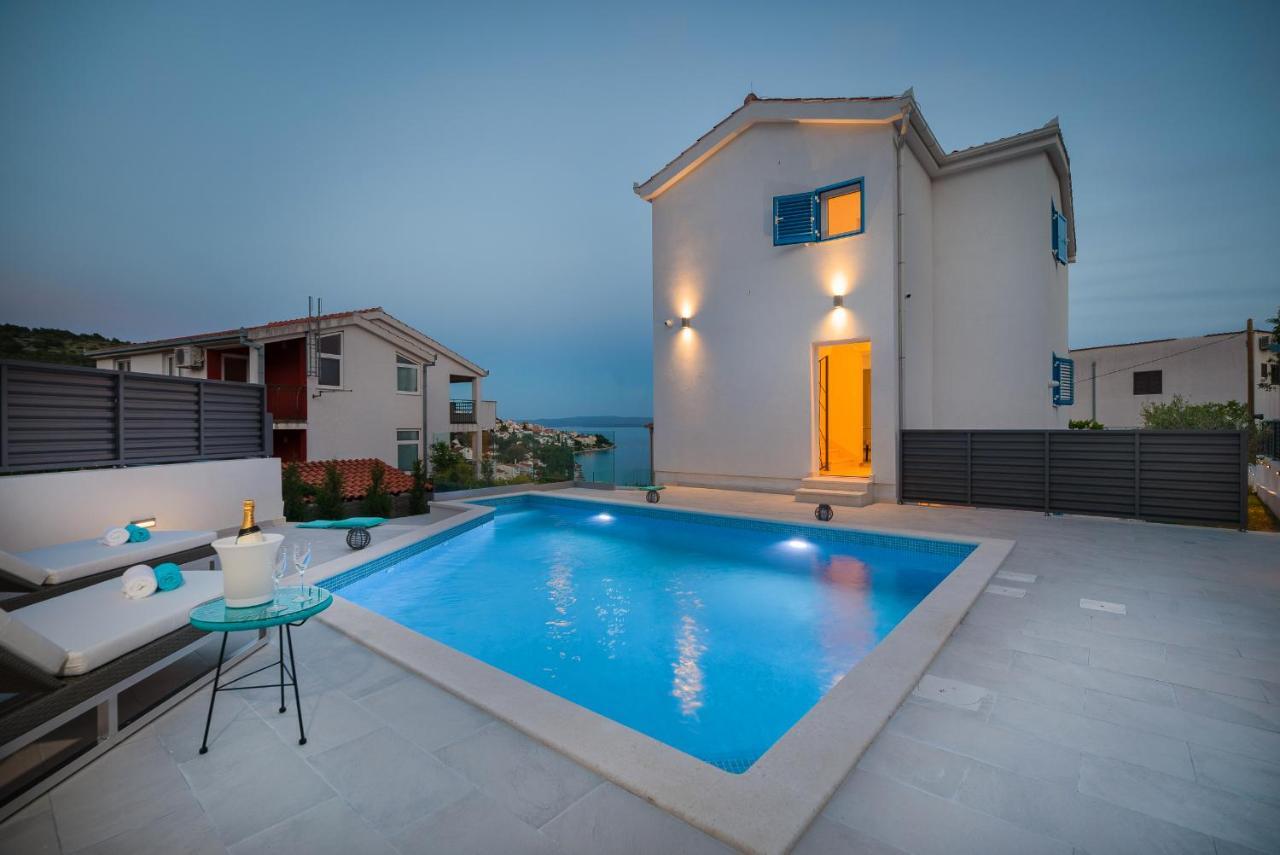 Villa Miholina - With Heated Swimming Pool تروغير المظهر الخارجي الصورة